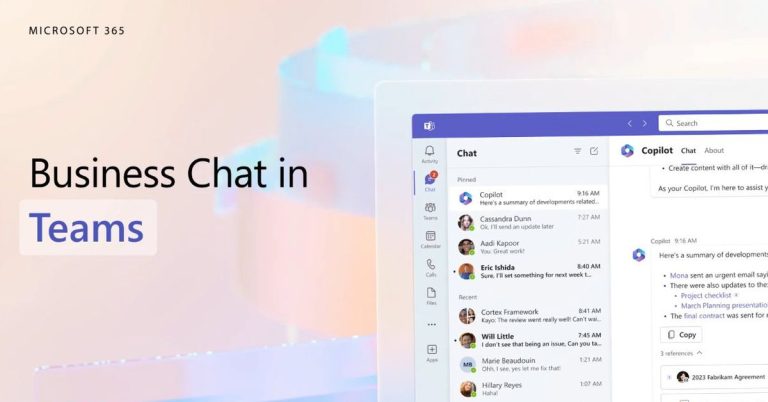 Microsoft Business Chat transforme l’IA du chatbot en assistant personnel