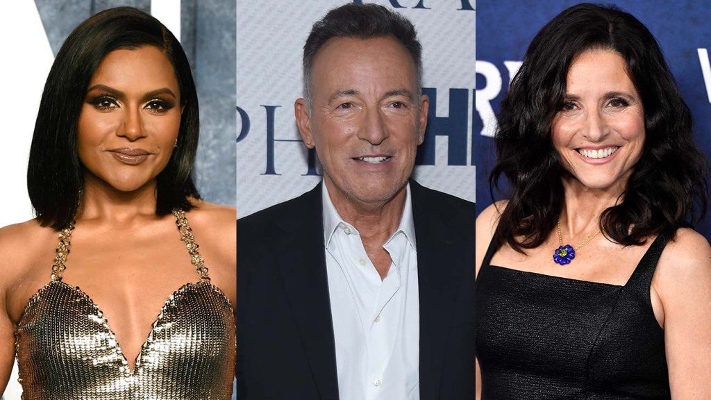 Mindy Kaling, Bruce Springsteen et Julia Louis-Dreyfus parmi les lauréats des National Medals of Arts de la Maison Blanche
