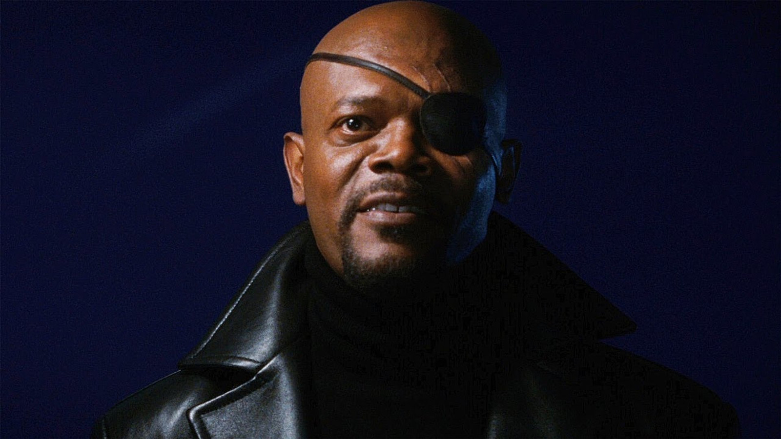 Nick Fury a un moment Samuel L. Jackson dans une version alternative de la scène post-générique d'Iron Man
