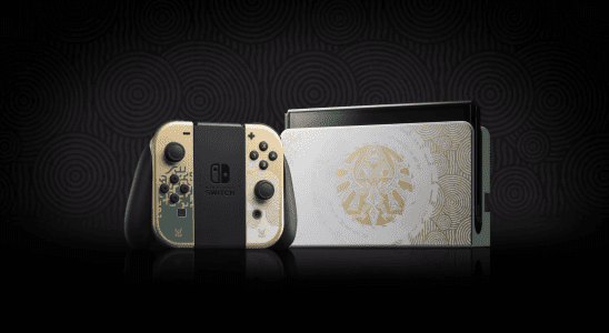 nintendo switch oled zelda tears of the kingdom edition