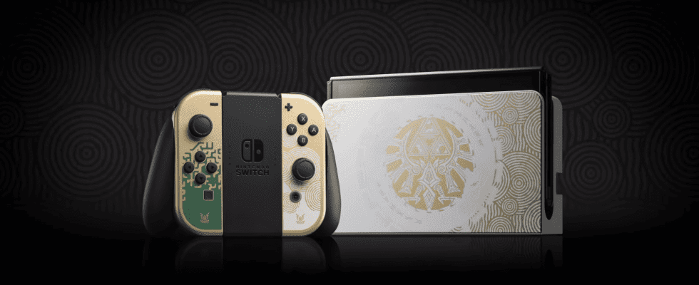 nintendo switch oled zelda tears of the kingdom edition