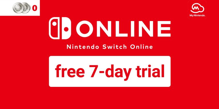 Nintendo of Europe propose un essai gratuit de 7 jours de Switch Online
