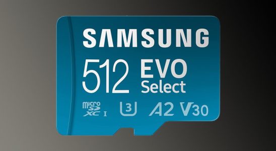 Obtenez la carte microSD de 512 Go de Samsung pour 39,99 $