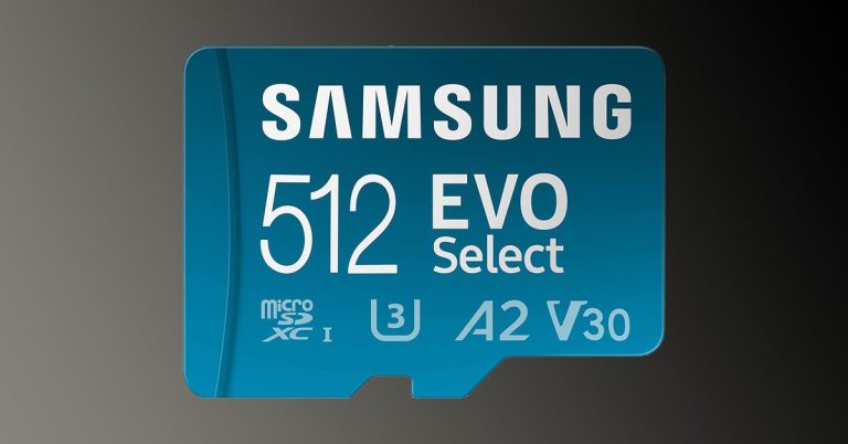 Obtenez la carte microSD de 512 Go de Samsung pour 39,99 $
