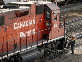 Locomotive du CP