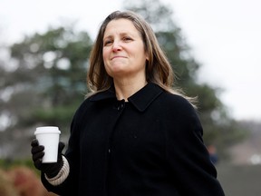 La vice-première ministre et ministre des Finances du Canada, Chrystia Freeland, à Ottawa.