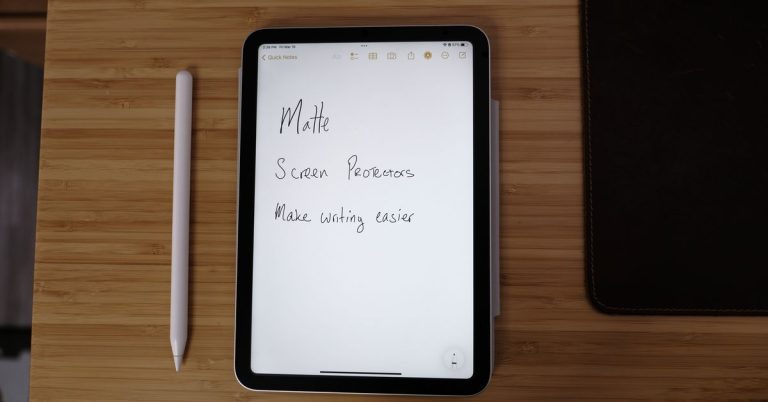 Oui, les protecteurs d’écran au toucher papier pour iPad sont bons