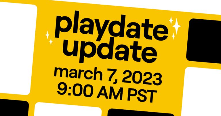 Playdate a une émission d'annonce la semaine prochaine
