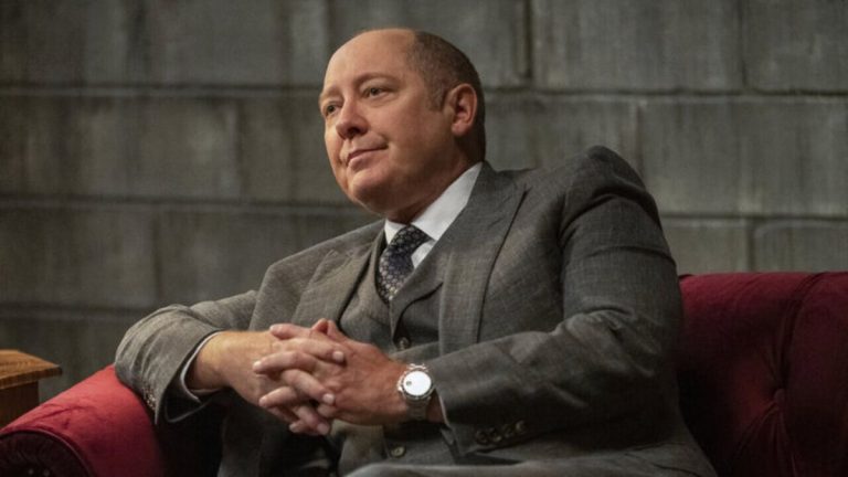 James Spader as Reddington in The Blacklist Season 10