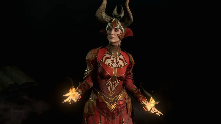 Keep Your Character from Diablo 4 Beta in Full Game - Sorceress Promo Pic