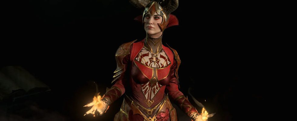 Keep Your Character from Diablo 4 Beta in Full Game - Sorceress Promo Pic