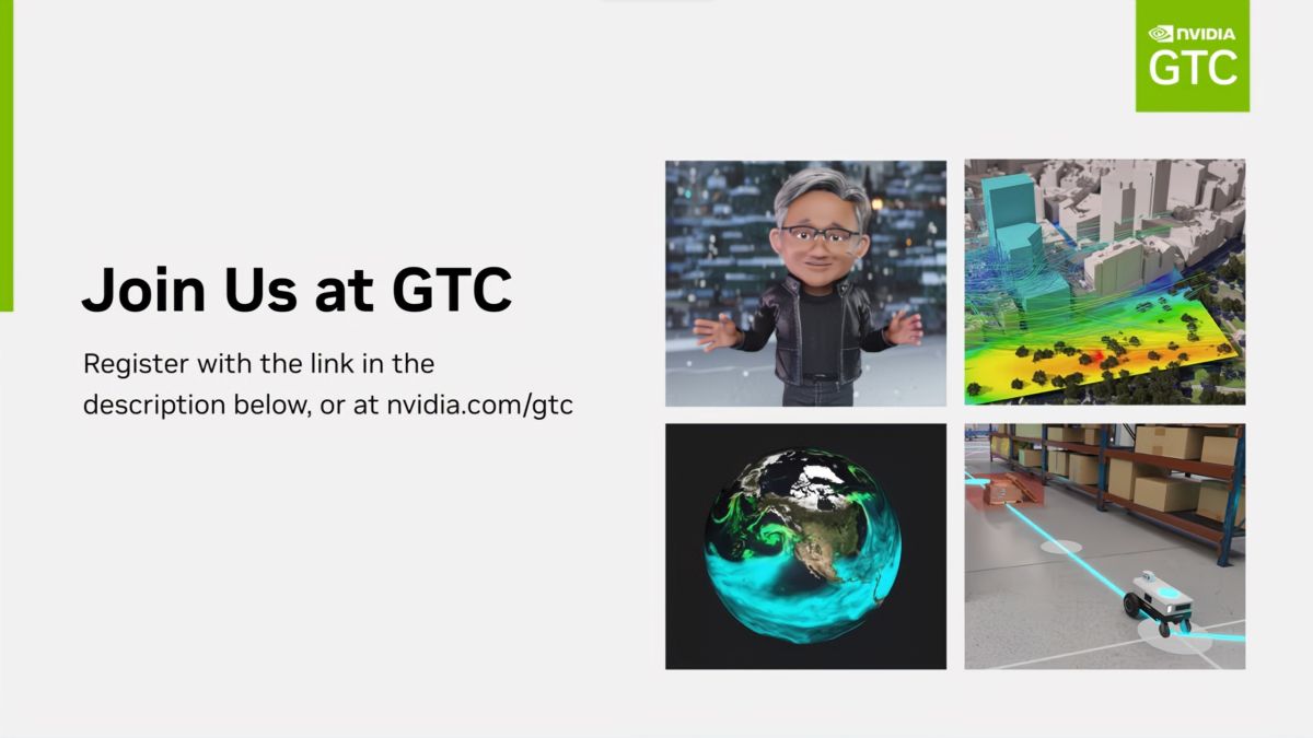 Regardez le discours d'ouverture de GTC 2023 de Nvidia ici même aujourd'hui
