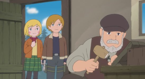 Resident Evil 4 remake du court métrage d'anime "Leon et le village mystérieux" épisode trois - "Aidez-nous, vieil homme!"