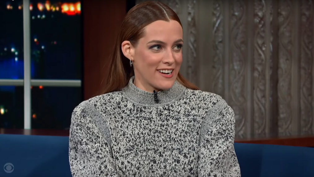 Riley Keough on The Late Show