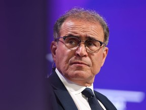 Nouriel Roubini, directeur général de Roubini Macro Associates Inc., lors d'une table ronde au Qatar Economic Forum (QEF) à Doha, au Qatar, le mardi 21 juin 2022.