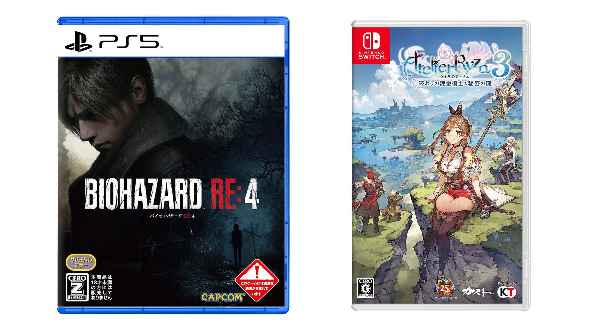 Sorties de jeux japonais de cette semaine : remake de Resident Evil 4, Atelier Ryza 3 : Alchemist of the End & the Secret Key, plus    
