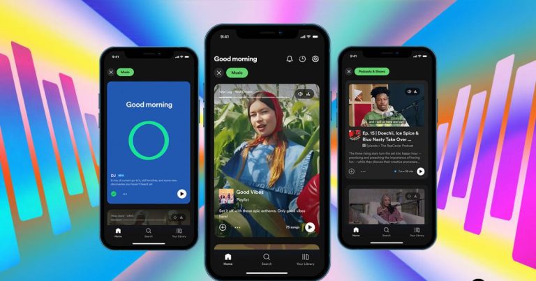 Spotify lance son flux de découverte musicale de style TikTok