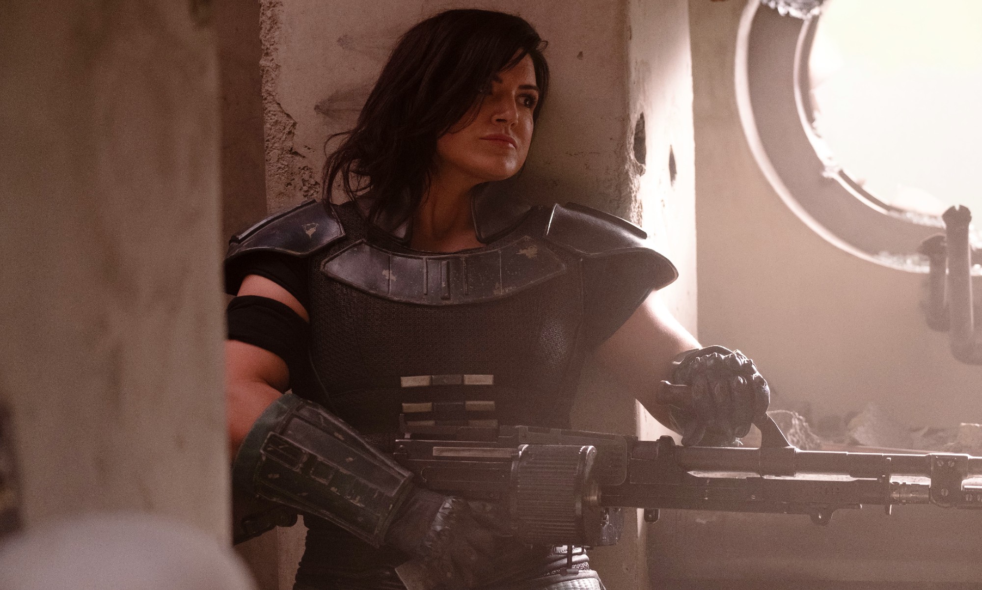 Gina Carano as Cara Dune in Star Wars: The Mandalorian