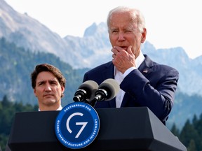 Joe Biden et Justin Trudeau