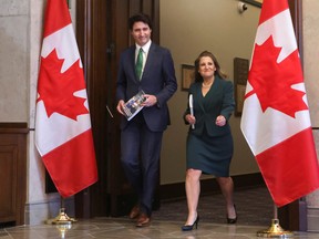 Trudeau et Freeland