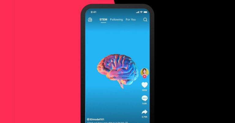 TikTok propose désormais un flux dédié à la science et à la technologie