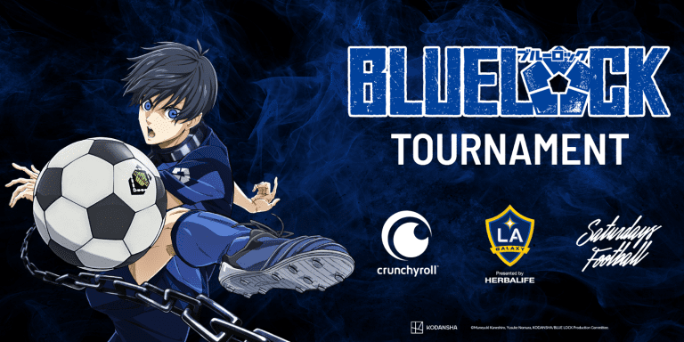 Tournoi de football BLUELOCK organisé par Crunchyroll, le LA Galaxy et Saturdays Football