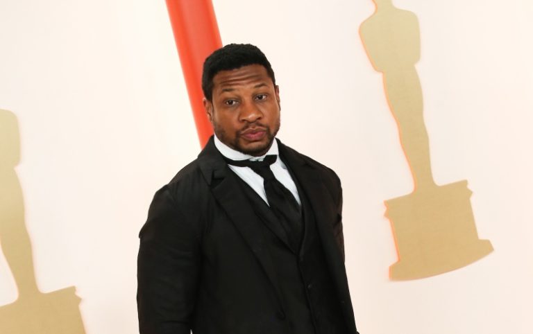 Jonathan Majors at the 95th Annual Academy Awards held at Ovation Hollywood on March 12, 2023 in Los Angeles, California.