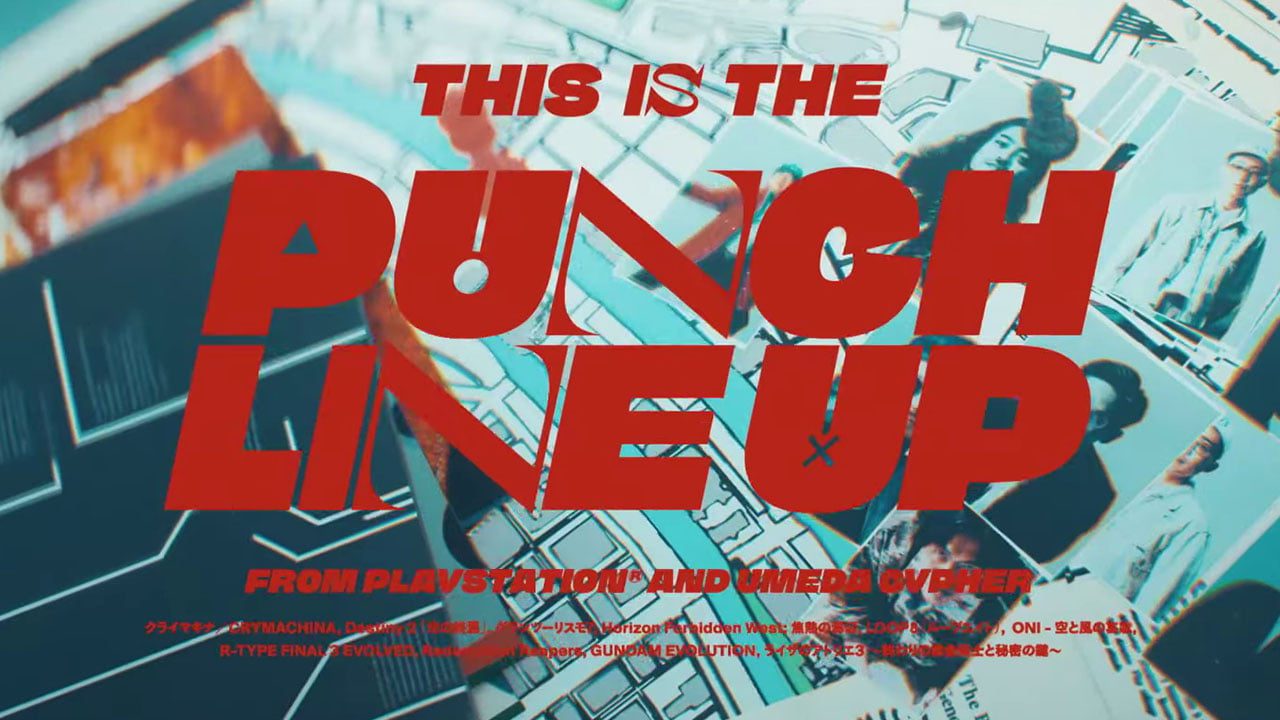 Vidéo de programmation PlayStation Japan 'Punch Line Up'    
