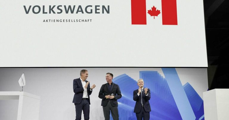 Volkswagen construira sa première usine nord-américaine de batteries pour véhicules électriques au Canada