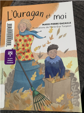 L'Ouragan et moi de l'auteur Marie-Pierre Gazaille.