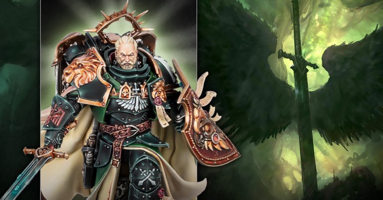 Warhammer 40 000 ramène le Lion, Primarque des Dark Angels
