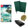 Zelda : Tears of the Kingdom + Carnet + Lot de médailles de collection