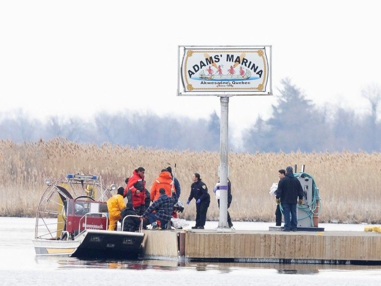 Huit morts, dont des enfants, près d’Akwesasne tentaient de traverser la frontière vers les États-Unis, selon la police