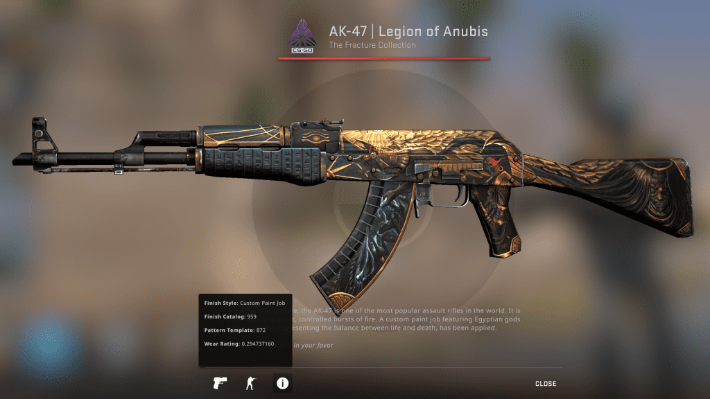 Que signifie flottant pour les skins dans CSGO ?
