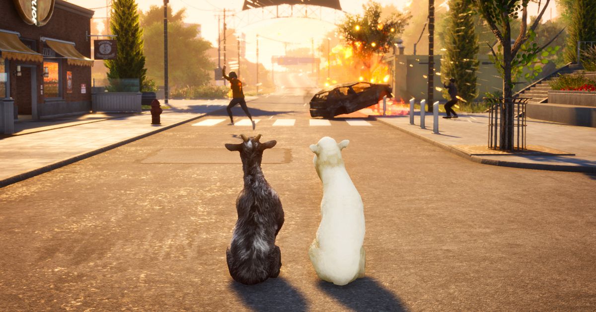 Goat Simulator 3 et Catan échangent leur bétail signature
