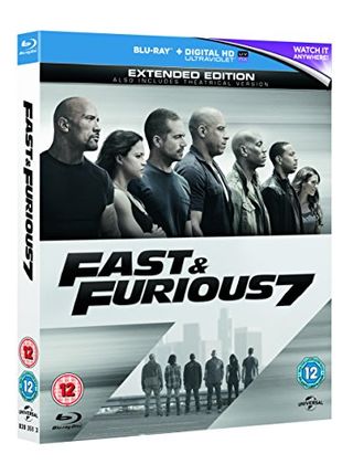 Fast & Furious 7 [Blu-ray] [2017] [Region Free]