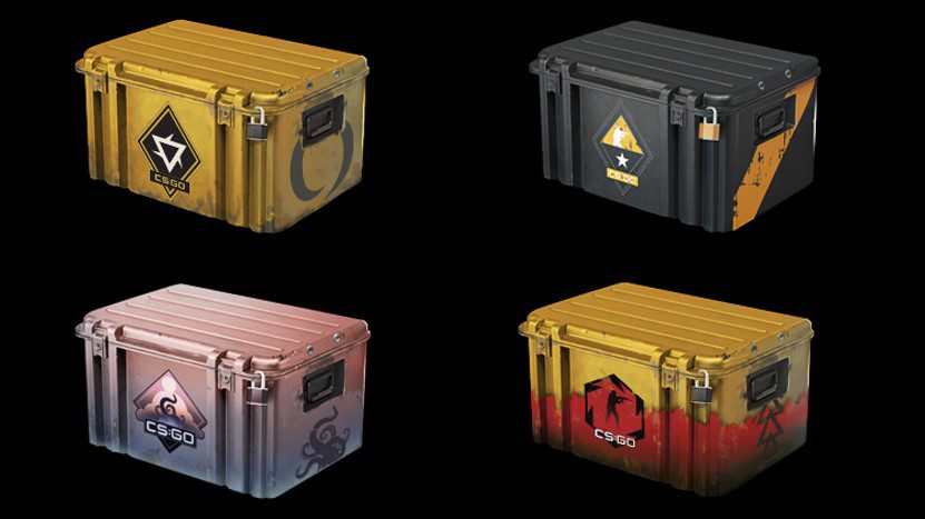 Opening Cases in CSGO