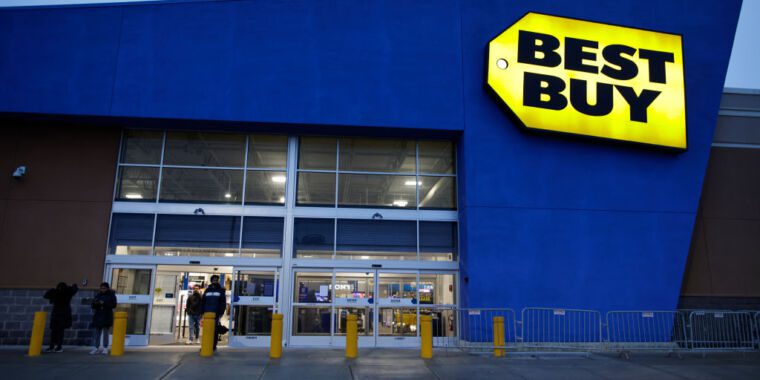 Best Buy commence à vendre des boîtes de recyclage par la poste