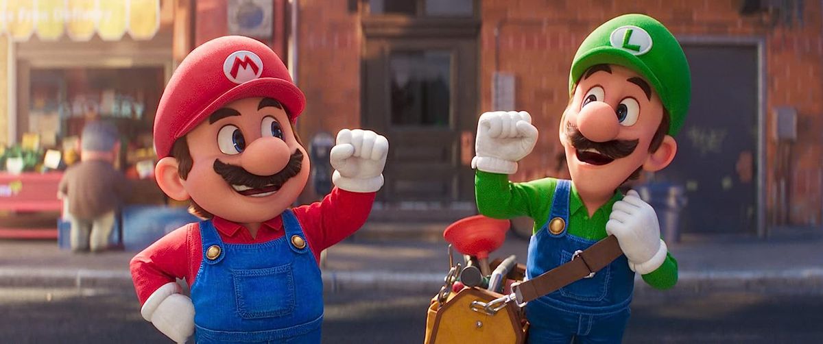 Une image du film Super Mario Bros. 2023