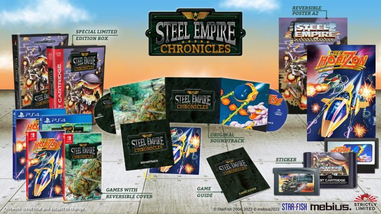 Steel Empire Chronicles sort en version physique sur Switch
