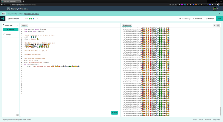 Raspberry Pi lance un éditeur de code en ligne pour aider les enfants à apprendre