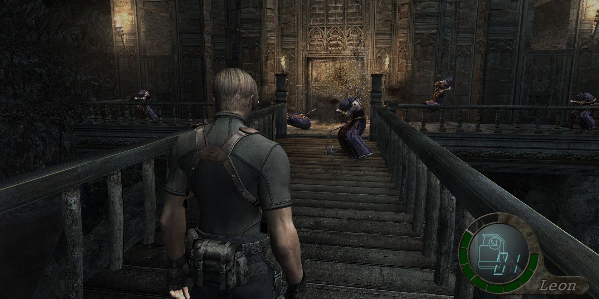 RE4 Bridge Combat Recadrée