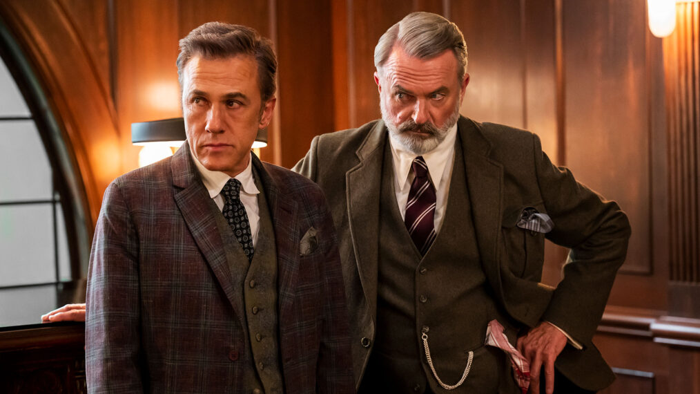 La porte portable - Christoph Waltz et Sam Neill