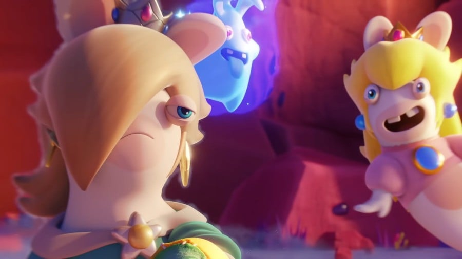 Rabbid Rosalina et Rabbid Peach Mario + Rabbids Sparks of Hope