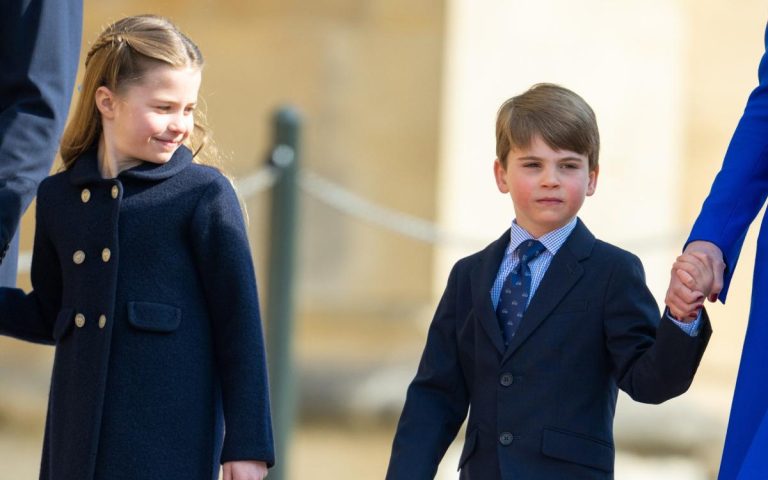 Le prince Louis fait sa première apparition à égalité pour le service du dimanche de Pâques