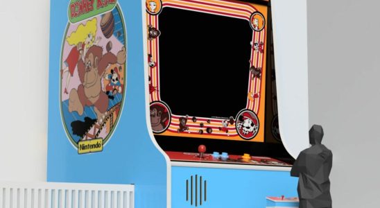 Un musée fort fabriquant le cabinet Donkey Kong "le plus grand et jouable" au monde