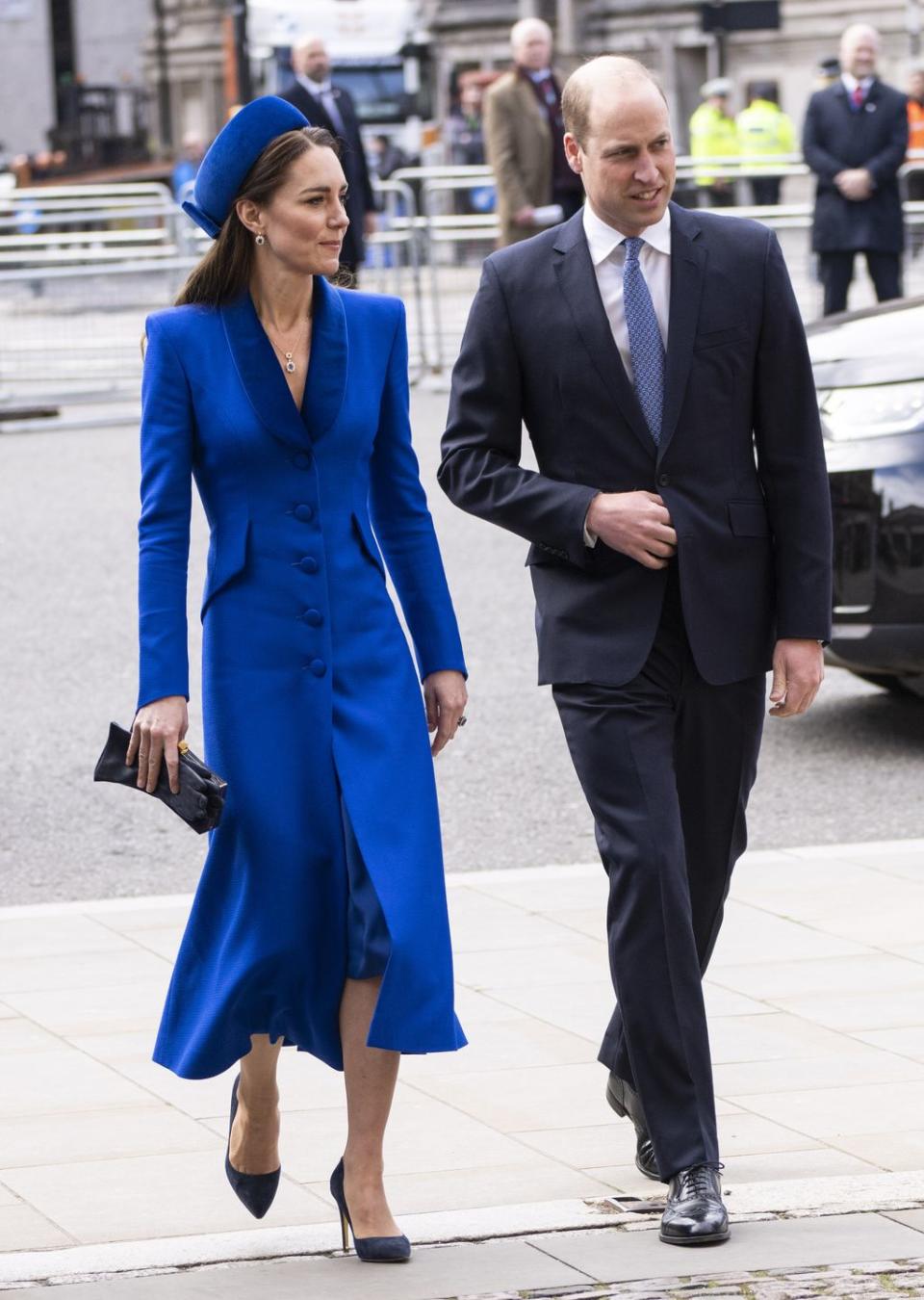 londres, angleterre 14 mars prince william, duc de cambridge et catherine, duchesse de cambridge assister au service annuel du commonwealth le jour du commonwealth à l'abbaye de westminster le 14 mars 2022 à londres, angleterre photo de mark cuthbertuk press via getty images