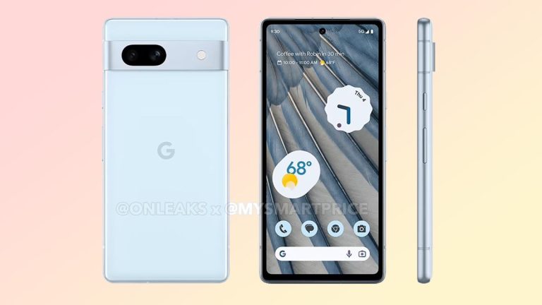 Les rendus Google Pixel 7a nous donnent notre premier bon aperçu du prochain téléphone budgétaire de Google