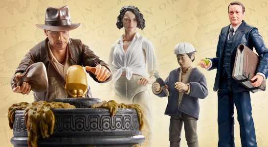 Nouveaux jouets Indiana Jones Attrapez l'idole, visitez le temple maudit et cherchez le cadran du destin