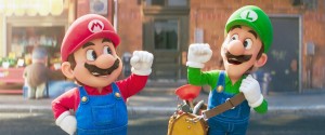 LES SUPER MARIO BROS.  Film, de gauche à droite : Mario (voix : Chris Pratt), Luigi (voix : Charlie Day), 2023. © Universal Pictures /Courtesy Everett Collection